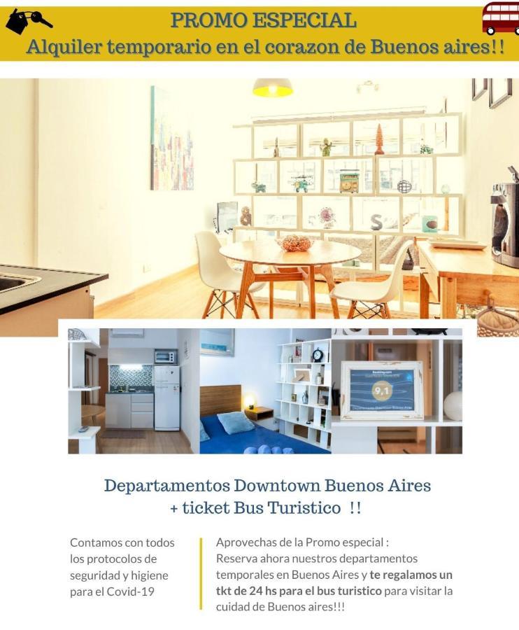 Departamento Downtown Buenos Aires Apartment Exterior foto